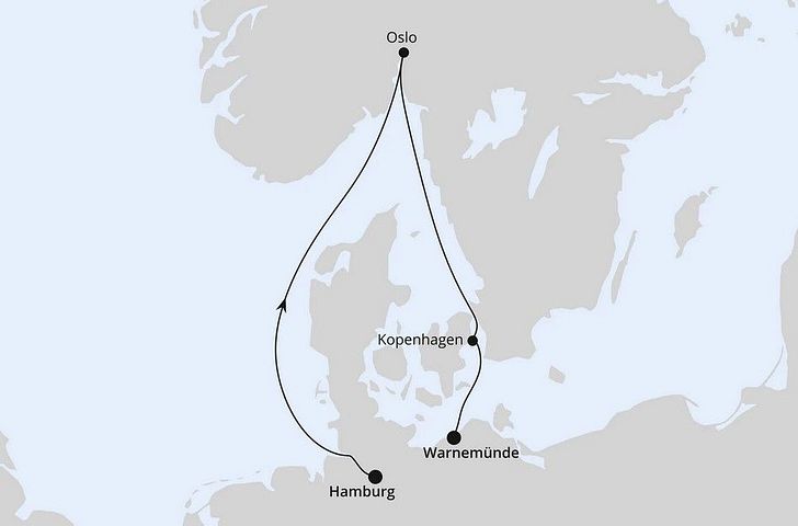 Impression zu Sommer 2026 Besttarif - Kurzreise nach Norwegen & Dänemark