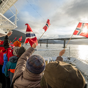 Hurtigruten: Ausschiffung