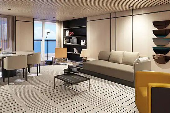 Norwegian Prima - Norwegian Cruise Line - The Haven Premier Owner's Suite mit großem Balkon (H2)