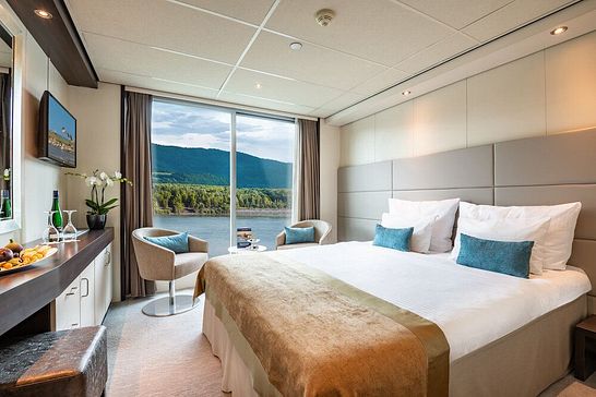 MS Amadeus Brilliant - Amadeus Flusskreuzfahrten - 2-Bett-Außenkabine,Kategorie B-1,Strauss Deck (B-1)