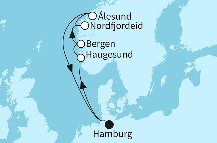 Impressionn zu Mein Schiff Angebot der Woche - Mein Schiff 4 - Fjordland Norwegen