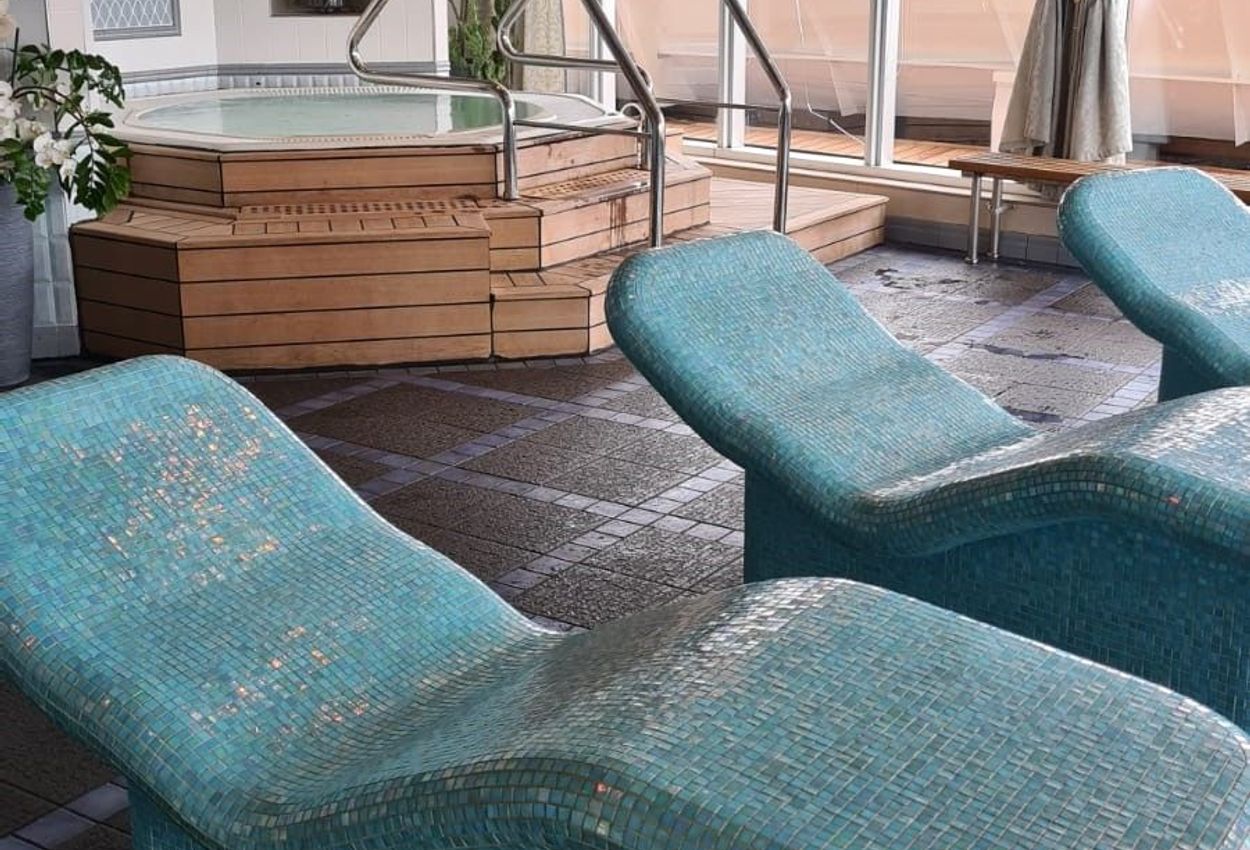 Der Wellnessbereich auf Vasco da Gama