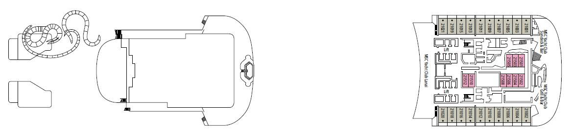 MSC World Europa - MSC Cruises - DECK 21