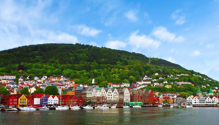 Norwegen Bergen