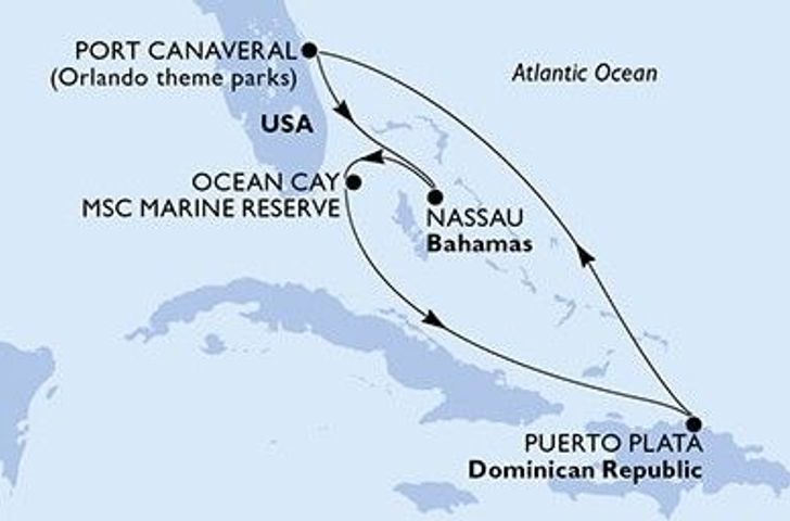 Impression zu MSC Yacht Club Winter 2026/27 - MSC Grandiosa - Karibische Schätze