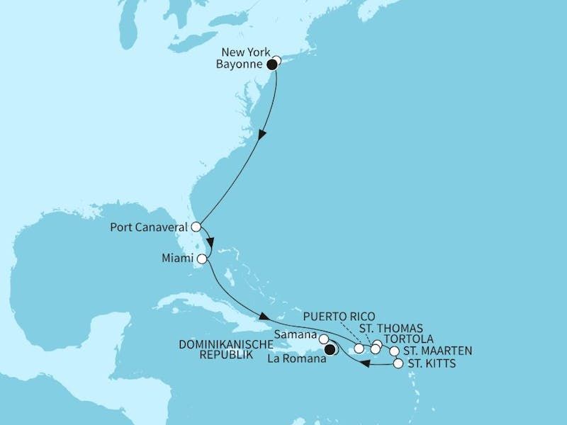 USA Ostküste & Karibiksonne