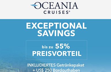 oceania cruises preisvorteil