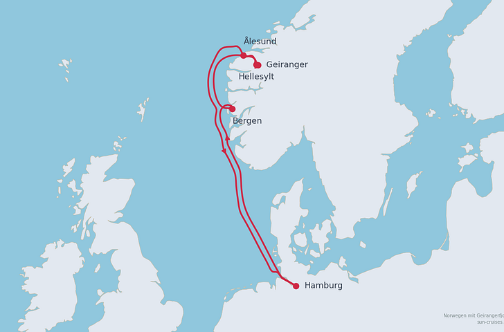 Impression zu Sommer 2027 - Mein Schiff Relax - Norwegen mit Geirangerfjord