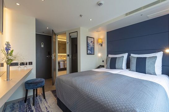 nickoVISION - Nicko Cruises - 2-Bett Oberdeck mit franz. Balkon (OD)