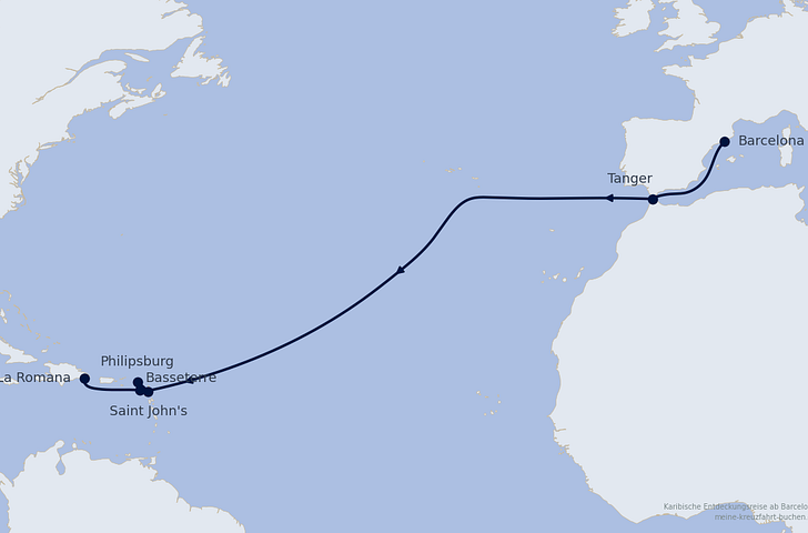 Impression zu Transreisen - MSC Opera - Von Barcelona bis La Romana