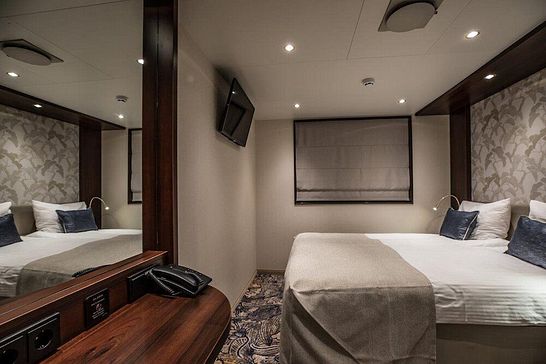 MS SWISS DIAMOND - VIVA Cruises - 2-Bett-Kabine, Diamantdeck (2BD)