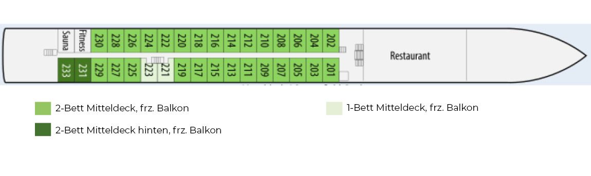 CHARLES DICKENS - Ohne Reederei - MITTELDECK / COPPERFIELD-DECK