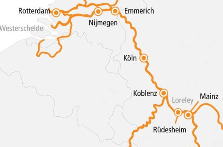 Impressionn zu A-ROSA 2025 Premium alles inklusive - Rhein Panorama