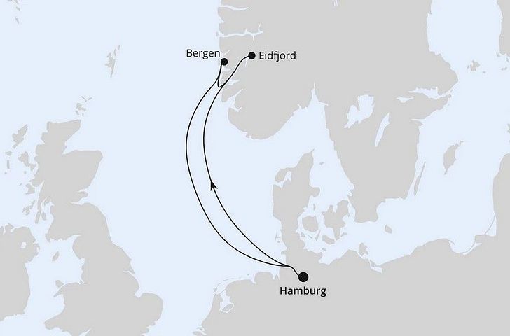 Impression zu AIDA Frühbucher Special - AIDAluna - Kurzreise nach Norwegen ab Hamburg