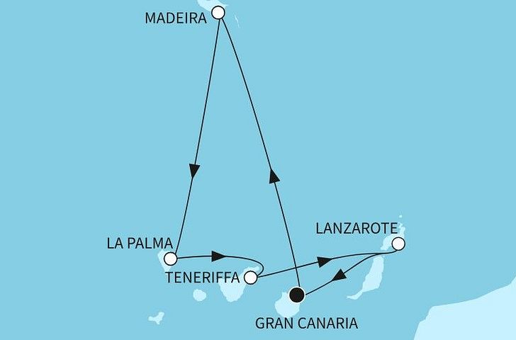 Impression zu Angebot der Woche - Mein Schiff Relax - Kanaren mit Madeira