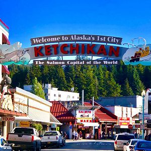 Ein Wal in der Inside Passage