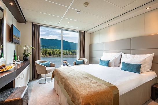 MS Amadeus Brilliant - Amadeus Flusskreuzfahrten - 2-Bett-Außenkabine, Kategorie B-4,Strauss Deck (B-4)