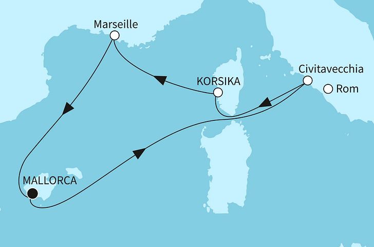 Impression zu Angebot der Woche - Mein Schiff Flow - Willkommensreise mit Korsika