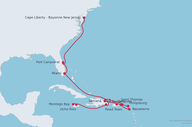Impression zu Mein Schiff Angebot der Woche - Mein Schiff 1 - USA Ostküste & Karibiksonne