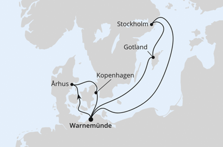 Impression zu AIDA Sommer inkl. Bordguthaben - AIDAmar - Schweden & Dänemark