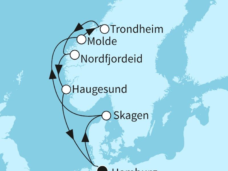 Fjordland Norwegen