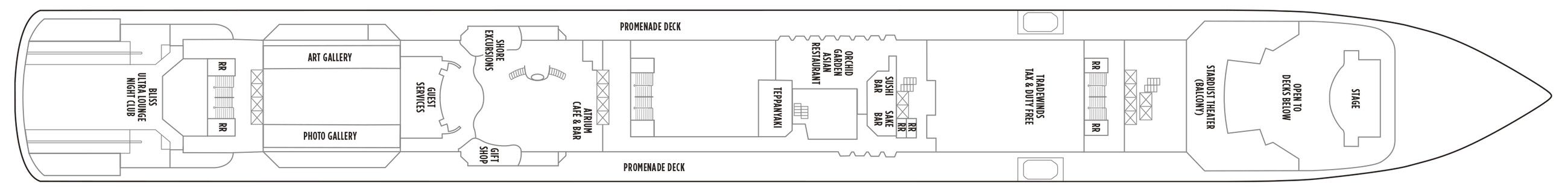 Norwegian Gem - Norwegian Cruise Line - DECK 7