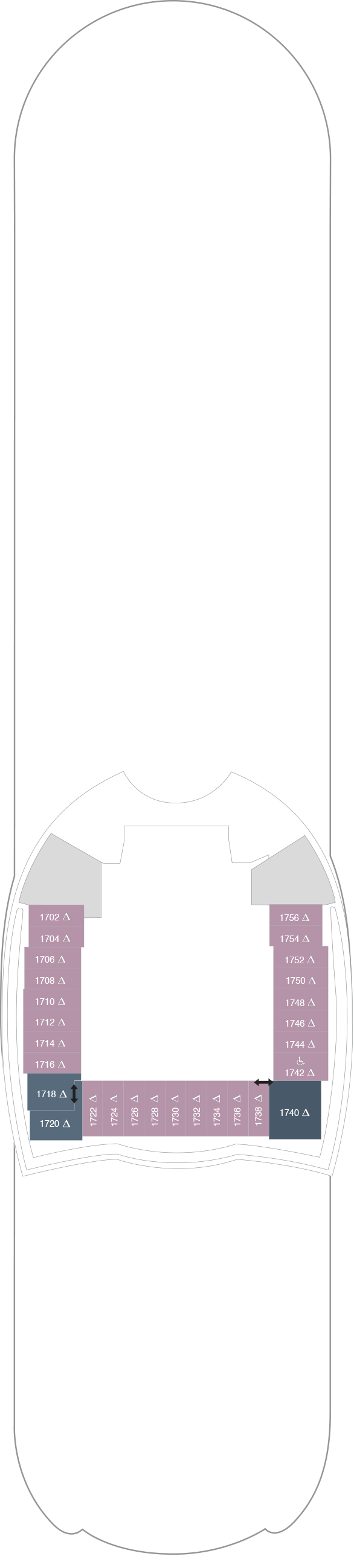 Oasis of the Seas - Royal Caribbean International - Deck 18