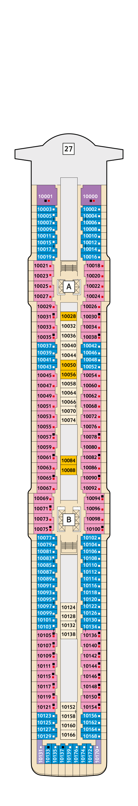 Mein Schiff 3 - TUI Cruises - Deck 10 (Perle)