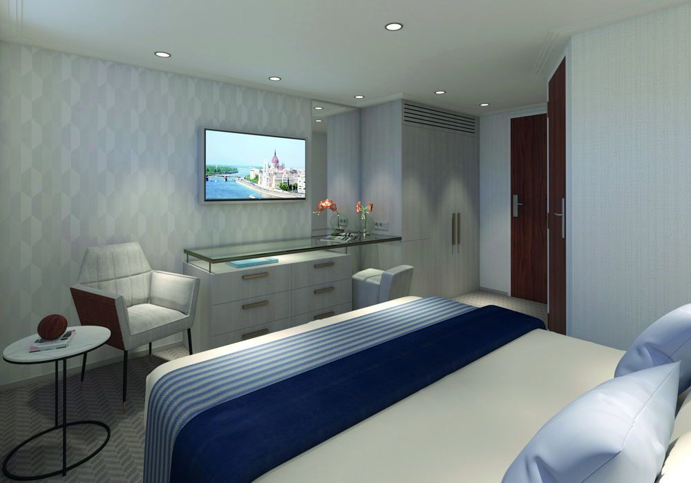 LADY DILETTA - Plantours Flusskreuzfahrten - Kategorie 5, Zweibett außen, französischer Balkon (LK05)