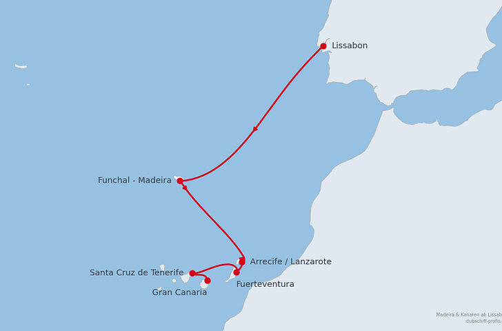 Impression zu AIDA Winter 2027/2028 - AIDAsol - Madeira & Kanaren ab Lissabon