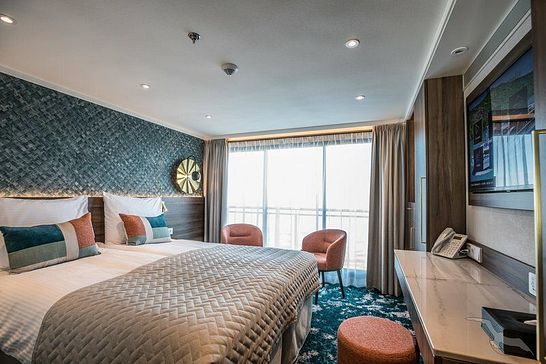 MS Annabelle - Phoenix Flusskreuzfahrten - Zweibett außen mit frz. Balkon Saturndeck (D)