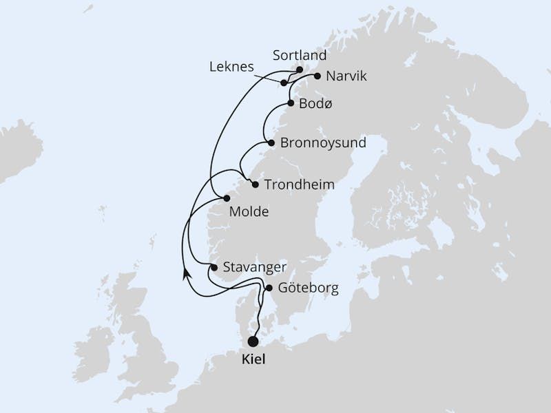 Norwegen mit Lofoten & Vesterålen
