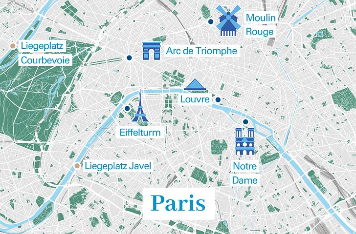 Impressionn zu VIVA Cruises - MS VIVA GLORIA - Städtereise Paris