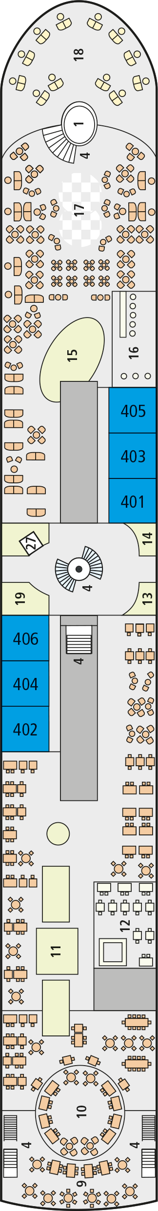 A-ROSA SENA - A-ROSA - Deck 4 (Deck 4)