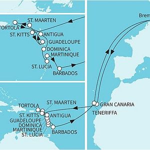 Menschen Paar Mein Schiff Reling