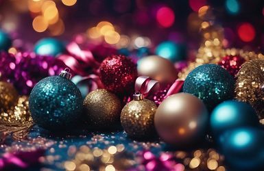 Stimmungsbild Weihnachten und silvester