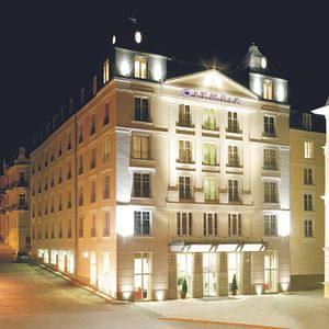 Marienbad Tschechien Fontäne Karolinenquelle