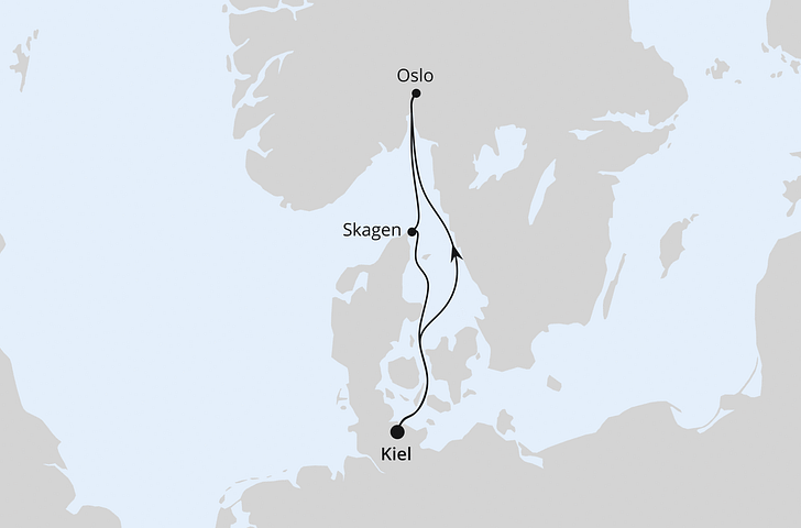 Impressionn zu Sommerferien 2026 - Kurzreise Norwegen & Dänemark