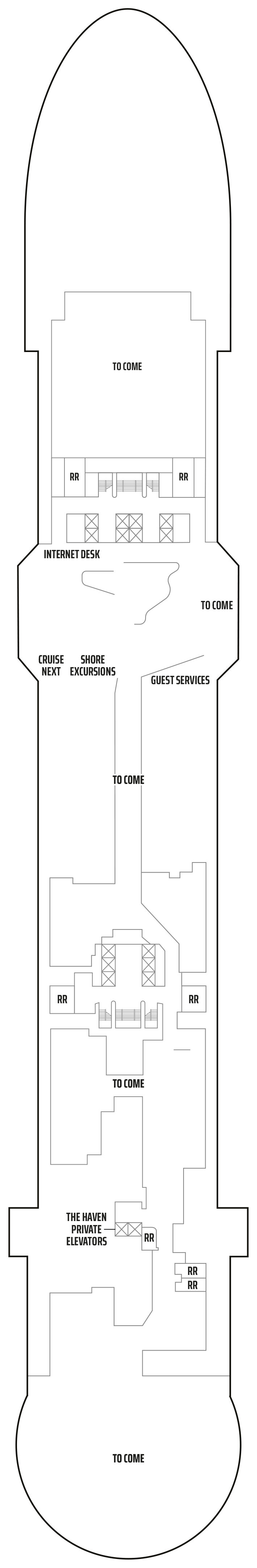 Norwegian Aqua - Norwegian Cruise Line - Deck 7 (Deck 7)