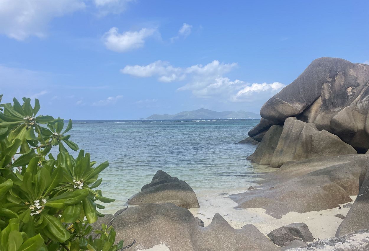 Strand auf den Seychellen