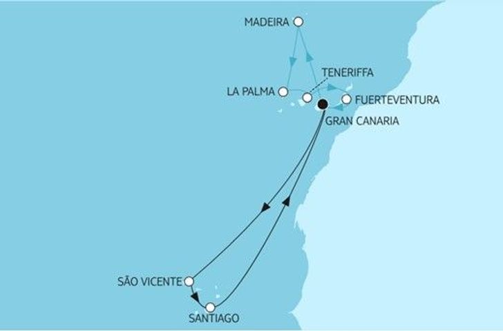 Impression zu Suiten Special Winter 2025/26 - Mein Schiff 7 - Kanaren mit Kapverdischen Inseln