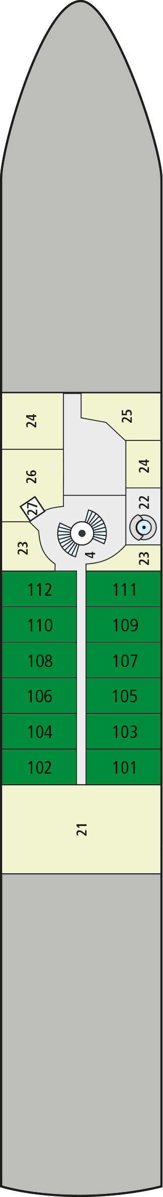 A-ROSA SENA - A-ROSA - Deck 1 (Deck 1)