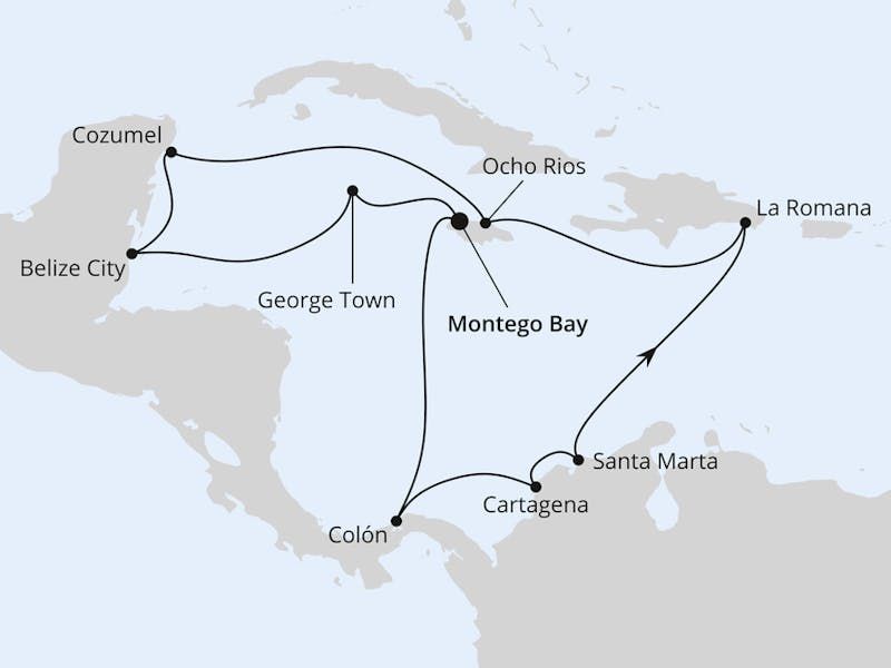 Mittelamerika & Mexiko ab Jamaika