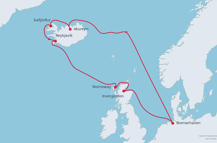 Impression zu Mein Schiff 3 - Islands Naturwunder