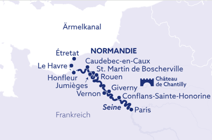 Impression zu Sommer 2026 - MS Seine Comtesse - Romantische Seine