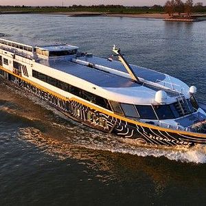 Elegant Lady Außenansicht Aerial