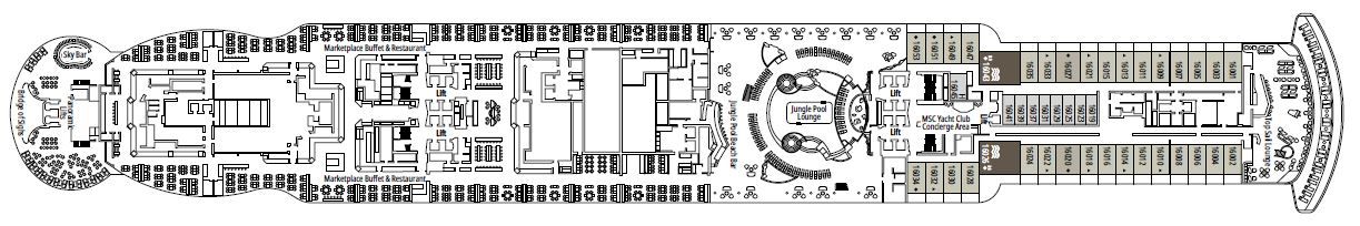 MSC Seascape - MSC Cruises - DECK 16, OKINAWA