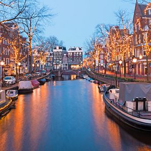 Amsterdam Weihnachtszeit Niederlande