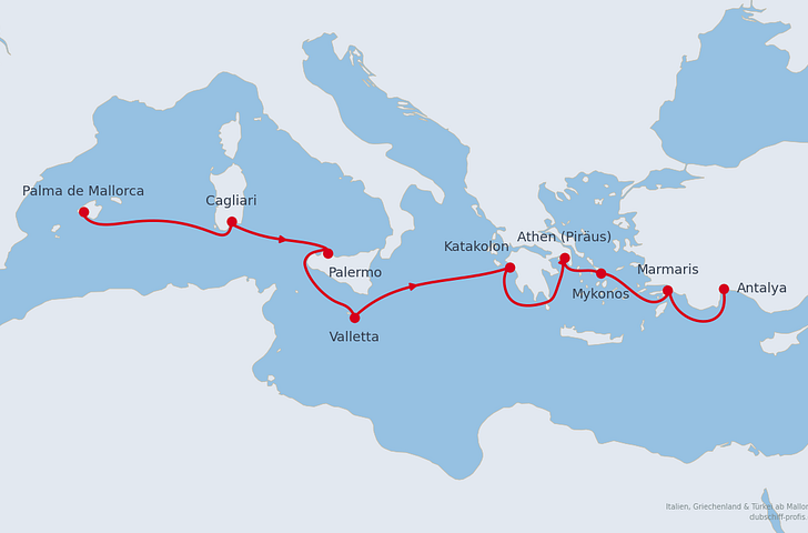 Impression zu Sommer 2026 Besttarif - AIDAstella - Italien, Griechenland & Türkei