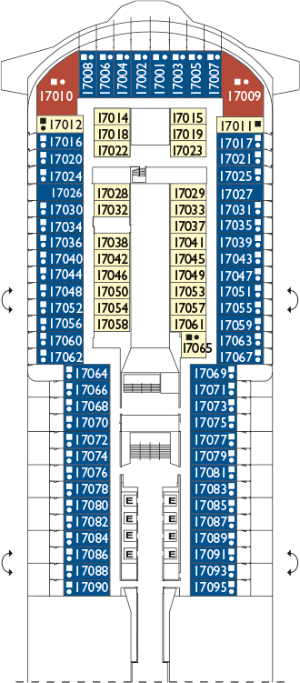 Costa Toscana - Costa Kreuzfahrten - Deck 17 (Montecatini Terme)
